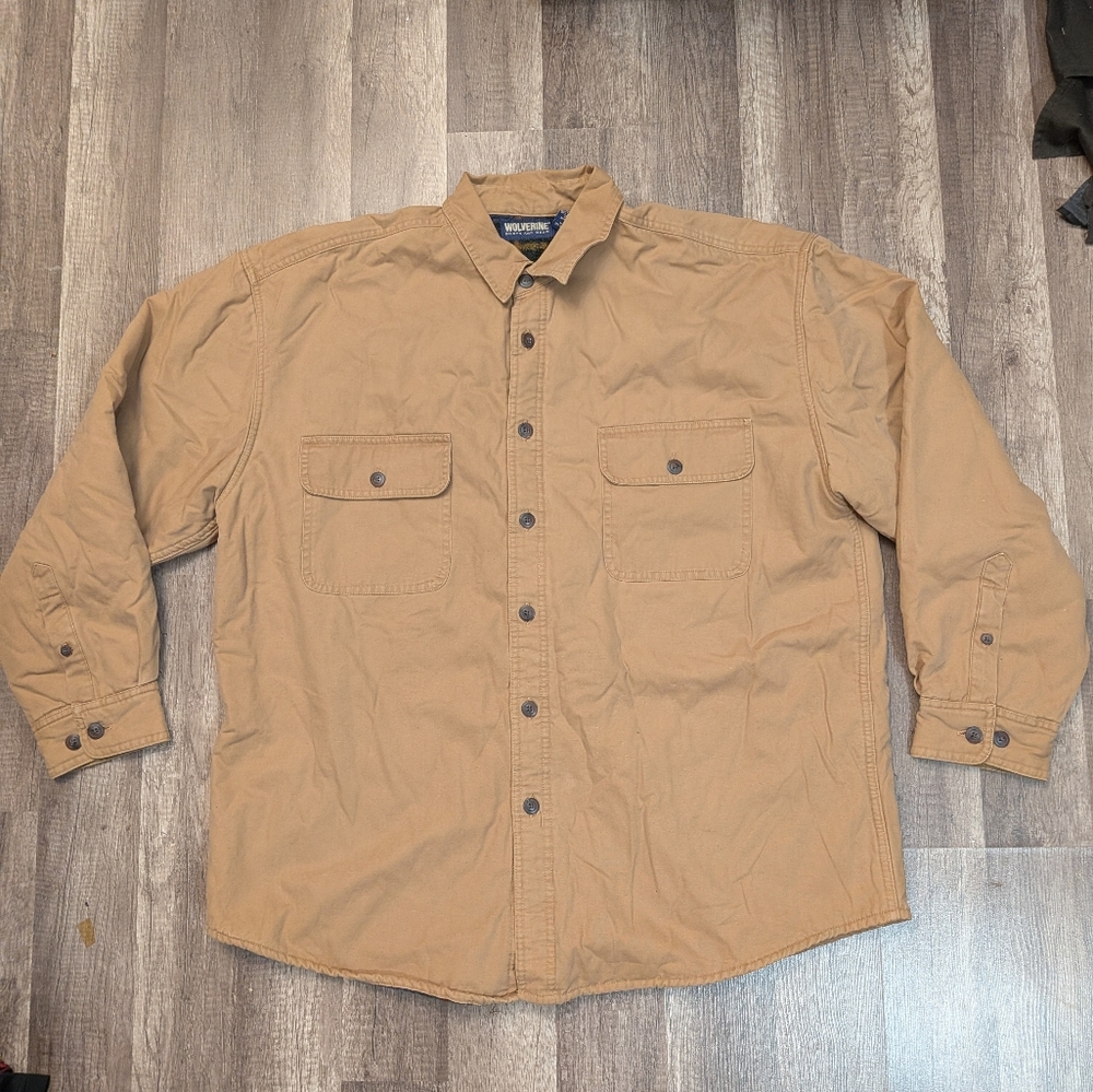 Men's Work Jacket Wolverine Work Style Size XL